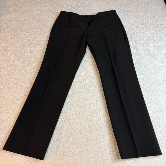 Theory Black Trousers size 10 Officecore Preppy - Picture 5 of 15